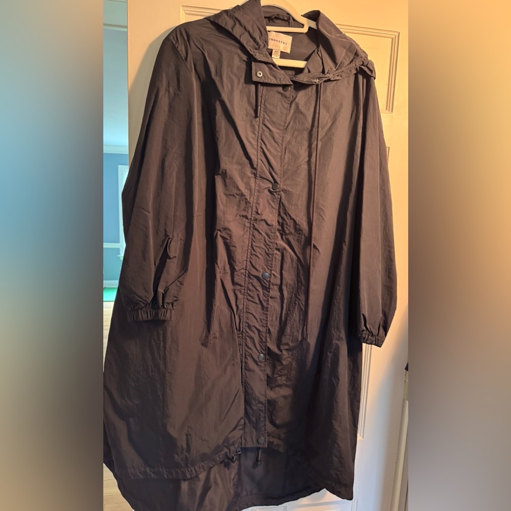 Women's Black Hooded Jacket